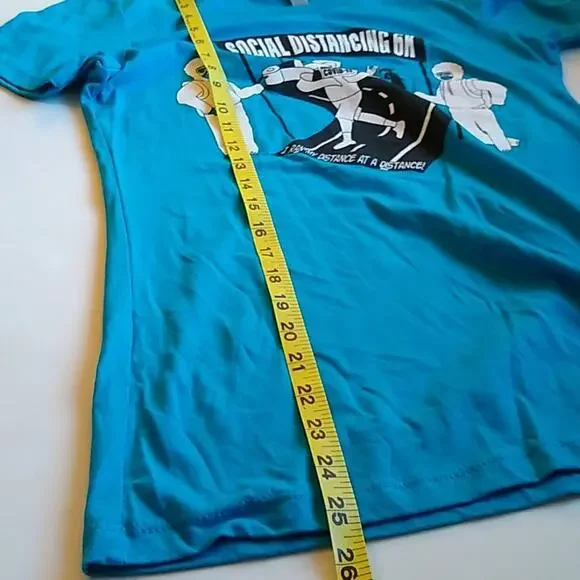 Next level covid-19 blue t-shirt. Size M - Picture 6 of 6